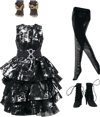 Mixed Media Fashion Doll Outfit