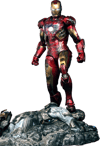 Iron Man Battle Damaged Mark VII View 6