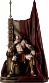 Kratos on Throne
