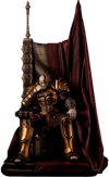 Kratos on Throne
