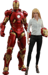 Pepper Potts and Mark IX Exclusive Edition (Prototype Shown) View 7