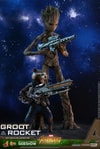 Groot and Rocket- Prototype Shown