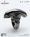 Alien Big Chap Silver Ring Black Chrome Version (Prototype Shown) View 1