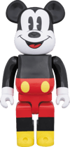 Disney Bearbrick Mickey Mouse 400 Figure by Medicom Toy | Sideshow