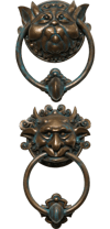 Labyrinth Door Knocker Set (Prototype Shown) View 16