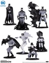 Batman Black & White Set of 7 Mini Figures (Prototype Shown) View 1