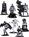 Batman Black & White Set of 7 Mini Figures (Prototype Shown) View 9