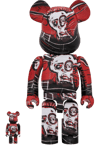 Be@rbrick Jean-Michel Basquiat #5 100% and 400%- Prototype Shown