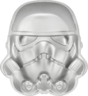 Stormtrooper Helmet Silver Coin (Prototype Shown) View 7