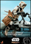 Scout Trooper and Speeder Bike (Prototype Shown) View 3