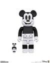 Be@rbrick Mickey Mouse (Black & White 2020 Version) 100% & 400%- Prototype Shown