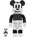 Be@rbrick Mickey Mouse (Black & White 2020 Version) 100% & 400%- Prototype Shown