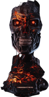 T-800 Battle Damaged Art Mask