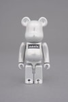 Be@rbrick Oasis White Chrome 100% & 400%- Prototype Shown