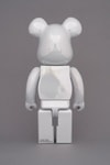 Be@rbrick Oasis White Chrome 100% & 400%- Prototype Shown