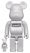 Be@rbrick Oasis White Chrome 100% & 400%- Prototype Shown