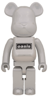 OASIS × BE@RBRICK 1000% BLACK CHROME bearbrick-1000-oasis-black-
