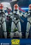 501st Battalion Clone Trooper (Deluxe) Sixth Scale Figure by Hot Toys