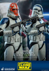 501st Battalion Clone Trooper (Deluxe) Sixth Scale Figure by Hot Toys