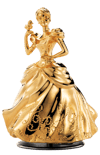 Cinderella Gilt Music Carousel