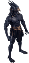 Horus Guardian of Pharaoh (Golden) (Prototype Shown) View 13