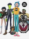 Gorillaz Song Machine Band Full Set- Prototype Shown