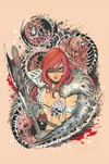 Die!namite #1 Red Sonja & Vampirella (Special Virgin Peach Momoko Covers) View 2