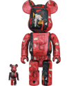 Be@rbrick Andy Warhol X Jean Michel Basquiat #1 100% & 400% (Prototype Shown) View 5