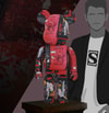 Be@rbrick Andy Warhol X Jean Michel Basquiat #1 1000% (Prototype Shown) View 2