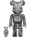 Be@rbrick H.R. Giger (Black Chrome Version) 100% & 400% (Prototype Shown) View 4