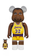 Be@rbrick Magic Johnson (Los Angeles Lakers) 100% and 400%