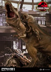 T-Rex Vs Velociraptors in the Rotunda