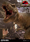 T-Rex Vs Velociraptors in the Rotunda
