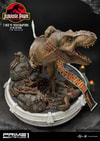 T-Rex Vs Velociraptors in the Rotunda