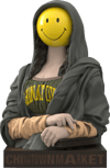 The Chinatown Market Smiley Mona Lisa (Prototype Shown) View 9