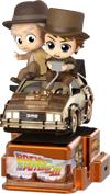 Marty McFly & Doc Brown (Prototype Shown) View 7