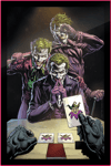Three Jokers Comic Cover LED Poster Sign (Large)