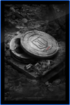 Zack Snyder’s Justice League B&W Film Can LED Poster Sign (Large)
