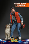 Marty McFly and Einstein