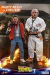 Marty McFly and Einstein