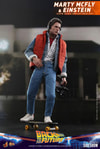 Marty McFly and Einstein
