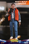 Marty McFly and Einstein