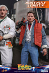 Marty McFly and Einstein