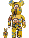 Be@rbrick Andy Warhol x Jean-Michel Basquiat #3 100% & 400%