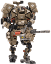 X-HH02 Hurricane-Heavy Firepower Dual Mode Mecha (Sand)