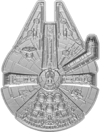 Millennium Falcon 1oz Silver Shaped Coin