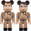 Be@rbrick Raymond Stantz and Egon Spengler 100%