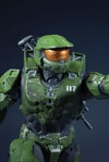 Halo Infinite Master Chief with Grappleshot (Prototype Shown) View 7