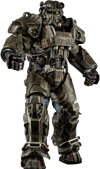 T-60 Camouflage Power Armor (Prototype Shown) View 23