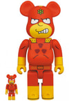 Bearbrick Radioactive Man 100% and 400%